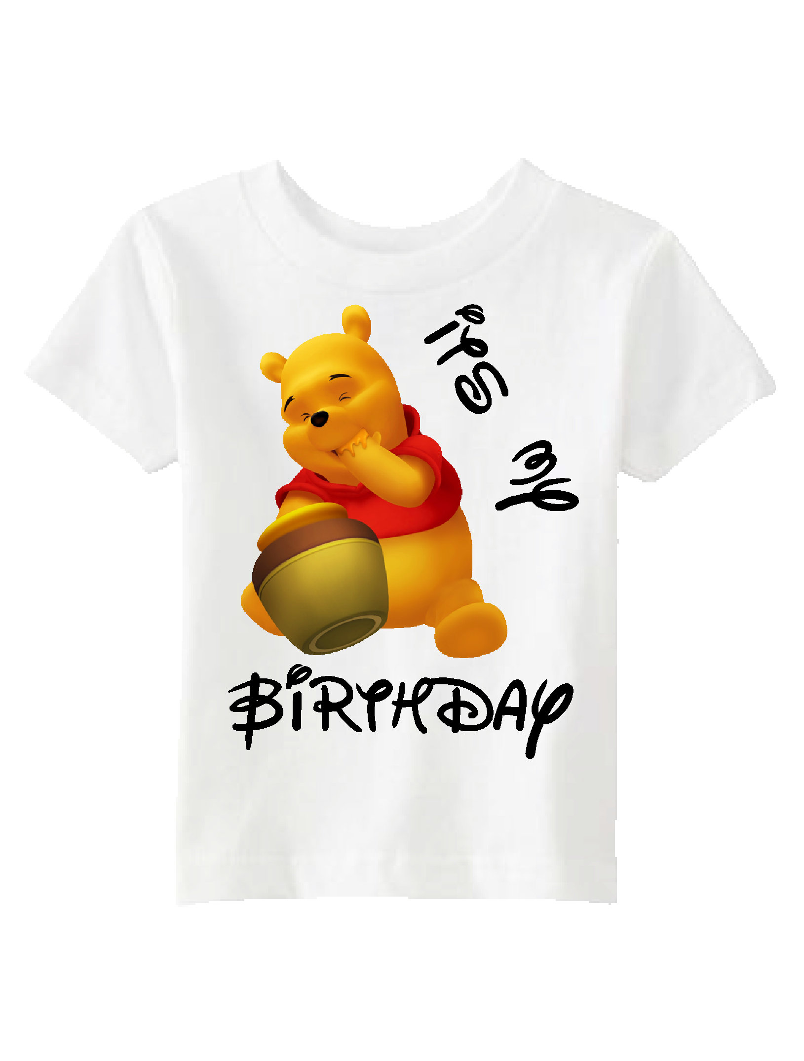 winnie the pooh 1st birthday shirt